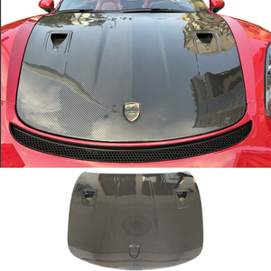 Kit de Modificación de Fibra de Carbono Estilo GT4 RS para 718/981/982: Labio Delantero, Difusor Trasero, Capota Delantera y Alerón - Product Image 2