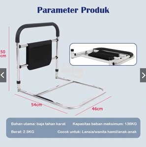 Barrière de lit anti-chute pour personnes âgées, aide à la levée, main courante de lit pour personnes handicapées - Product Image 6