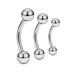 Muestra Gratuita <span class=keywords><strong>de</strong></span> Joyería para <span class=keywords><strong>Piercing</strong></span> Corporal, Anillos <span class=keywords><strong>de</strong></span> Lengua Curvos con Ojos <span class=keywords><strong>de</strong></span> <span class=keywords><strong>Serpiente</strong></span> Coloridos - Product Image 3