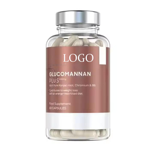 Capsules <span class=keywords><strong>de</strong></span> Glucomannane <span class=keywords><strong>de</strong></span> <span class=keywords><strong>Konjac</strong></span> 100% Pur et Haute Puissance OEM pour un Soutien Quotidien à la <span class=keywords><strong>Perte</strong></span> <span class=keywords><strong>de</strong></span> <span class=keywords><strong>Poids</strong></span> - Product Image 1