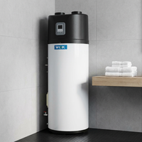 Calentador de Agua con Bomba de Calor de Frecuencia Fija R134a, 150L, Sin Control WIFI, para Uso en Casa y Hotel, Todo en Uno