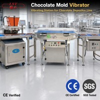 Machine à chocolat à haute précision avec contrôle de température, chauffage pour moule, système de dépose monodose pour confiserie 220V