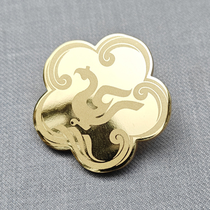 Op maat gemaakte roestvrijstalen naamplaatjes, laser gegraveerd, UV 24K goud elektrolytisch verguld, premium gouden metalen badge voor mode. - Product Image 3