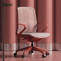 Chaise de bureau ergonomique moderne, chaise de direction à dossier haut en maille, chaise de bureau en maille avec appui-tête et accoudoirs réglables