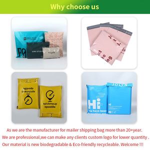 Sac polymailer d'expédition rose recyclé éco-responsable imprimé sur mesure, sac poly d'expédition imprimé, sac postal auto-scellant, fabricant - Product Image 5