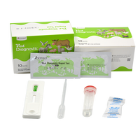 Kit de test rapide d'anticorps au Toxoplasma pour animaux de compagnie, test rapide TOXO Ab pour chats et chiens, usage vétérinaire
