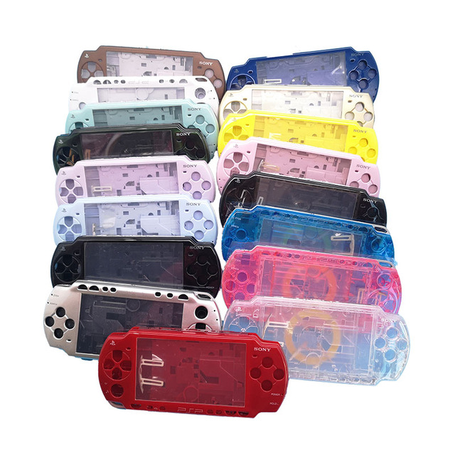 10 Color Full Housing Shell Case Cover for PSP2000 With Button Case Shell Housing Cover for PSP 2000 With Buttons Kit