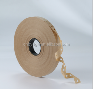 Custom Size Perforated / Non-porous <strong>Edge</strong> Banding <strong>Tape</strong> Perforated Gummed Veneer <strong>Tapes</strong> - Product Image 2