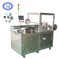 Machine d'emballage et d'étiquetage automatique de savon à plaque vibrante pour blocs de savon de toilette, savon d'hôtel, savon en papier/film, produits chimiques, haute vitesse