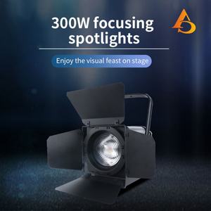 AICPOSE Nuevos Productos: Luz Fresnel LED de 300W para Escenario, Iluminación RGBWA UV DMX, Luz Fresnel de Video - Product Image 2