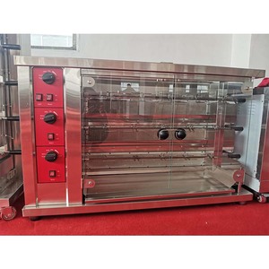 Vigevr 220V girarrosto verticale per pollo <span class=keywords><strong>3</strong></span> aste forno rotante per polli - Product Image 5