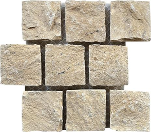 Manufacturer <strong>Direct</strong> Mesh-Based <strong>Cobblestone</strong> Sheets for Efficient Garden and Courtyard Paving - Product Image 2