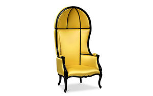 Chaise à dossier haut en forme de dôme de style vintage de luxe, siège à dossier haut <span class=keywords><strong>baroque</strong></span> moderne, <span class=keywords><strong>fauteuil</strong></span> trône élégant pour hall et salon d'hôtel - Product Image 3