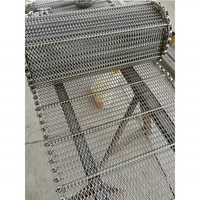 Nueva Cinta Transportadora de Malla de Alambre en Espiral de Acero Inoxidable 304 316, Duradera, para Restaurantes e Industrias Alimentarias