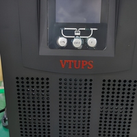 C3K 온라인 UPS 3KVA 3000W 순수 정현파 무정전 전원 공급 장치 0ms 전환 기능 포함 서버 PC 사무실 네트워크용