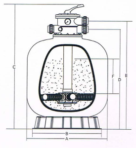 Pompa <span class=keywords><strong>Filtro</strong></span> <span class=keywords><strong>a</strong></span> <span class=keywords><strong>Sabbia</strong></span> Sistema di Filtrazione <span class=keywords><strong>per</strong></span> <span class=keywords><strong>Piscina</strong></span> Filtri <span class=keywords><strong>a</strong></span> <span class=keywords><strong>Sabbia</strong></span> in Fibra di Vetro con Pompa - Product Image 3