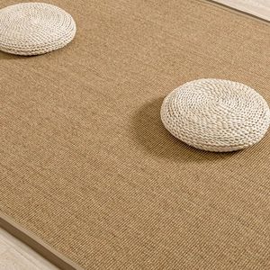 Zerbino intrecciato in iuta fatto a mano con superficie intrecciata naturale compagni di tappeti con <span class=keywords><strong>tappeto</strong></span> tondo in Sisal 100% - Product Image 5