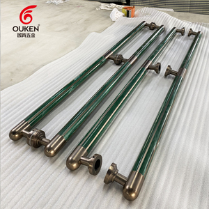 <strong>Marble</strong> Stainless Steel Door <strong>Handle</strong> Real Stone Hotel Engineering Villa Decoration Modern Luxury Style Exterior Door <strong>Handle</strong> - Product Image 5