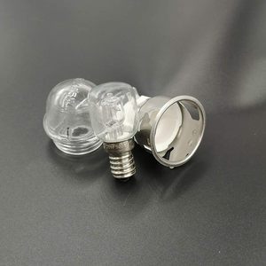 Lampe de <span class=keywords><strong>four</strong></span> en céramique Meter Star E14, résistance à haute température <span class=keywords><strong>500</strong></span> <span class=keywords><strong>degrés</strong></span>, 250V 25W, couvercle en verre, 2501, garantie 1 an - Product Image 3