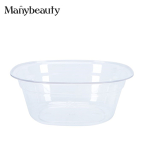 Factory Design Plastic Washbasin New Design Semitransparent Basin Plastic Washbasin