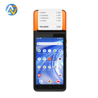 Noryox NB55 5.5 pouces Restaurant Machine de commande portable Imprimante intégrée Android 13 Pos avec terminal de caisse enregistreuse NFC