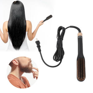 Cepillo Alisador de Cabello Rápido, Peine Caliente, Herramientas de Peinado de Cerámica Eléctricas al por Mayor para Hombres y Mujeres - Product Image 5