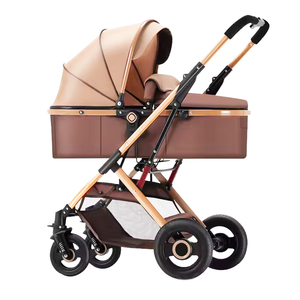 Ventes en gros de poussettes légères 3 en 1 pour bébés, pliables, portables, landau de voyage, siège <span class=keywords><strong>auto</strong></span> pour bébés nouveau-nés - Product Image 5