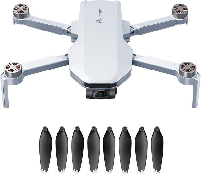 Potensic ATOM 4K 3 Axis Gimbal Drone Beginner Level Remote Control 6km Image Transmission Pack 1 No Battery Accessory Included