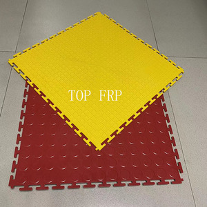 High Quality PVC Interlocking Garage Flooring Tiles Durable Industrial Workshop PVC Floor Mat - Product Image 3