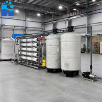Système de dessalement par osmose inverse pour eaux saumâtres BWRO 10m³/h, équipement industriel de traitement de l'eau RO pour eaux de puits