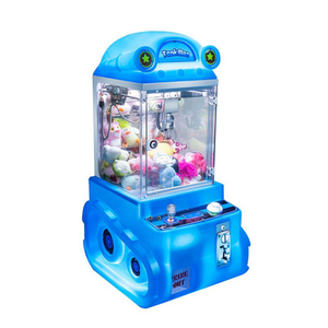 Piccolo metallo artiglio gru macchina bambino <span class=keywords><strong>orso</strong></span> Mini Vending gioco con accettore di fattura 1 anno di garanzia per il centro commerciale di piccole bambole giocattoli - Product Image 2