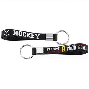 Personalised Wristbands Hockey Silicone <b>Keychain</b> and <b>Customized</b> Bracelet - Product Image 6