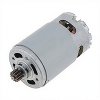 JRX RS550 25V 2100010% RPM Motor DC Brushless Seri Wound Flange Mount Kecepatan Ganda 12 Gigi Bor Listrik/Obeng Rumah Tangga