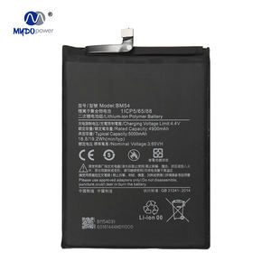 Batería de repuesto Original de alta calidad BM54 5000mAh para <span class=keywords><strong>Xiaomi</strong></span> Redmi Note 9 BM48 <span class=keywords><strong>BN36</strong></span> BN4A batería de teléfono - Product Image 4