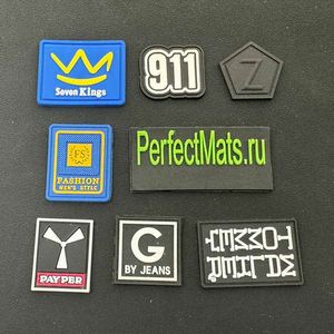 Etiqueta de PVC Suave, Parches de PVC Personalizados, Etiqueta de Goma para Coser, Etiqueta de PVC de Goma, Parche de Goma con Logotipo Personalizado en Relieve 3D - Product Image 2