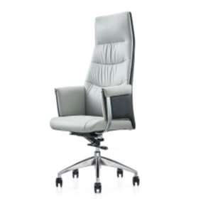 Chaise de bureau en cuir moderne et confortable avec accoudoirs et dossier 37731-6923A 37731-6923B 37731-6923D - Product Image 5