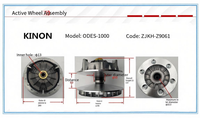 Ensemble d'embrayage en aluminium de précision 200 mm ZJKH-Z9061, marque KINON personnalisée pour ligne d'automatisation