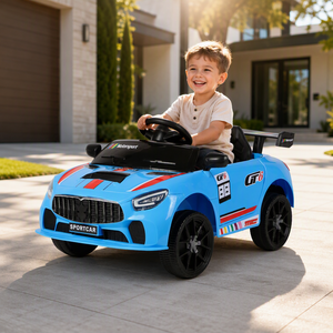 Auto Elettrica per Bambini 6V con Batteria, Macchina da Corsa Giocattolo con Telecomando, Auto <span class=keywords><strong>Sportiva</strong></span> Elettrica per Bambini dai 3 agli 8 Anni - Product Image 5