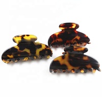 Grande griffe de cheveux en acétate à la mode pour les femmes Vintage écaille de tortue conception haute quantité bijoux pour les fiançailles de fête de mariage