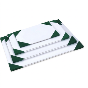 Tapis de tri de diamants de luxe, 72 feuilles, blanc, perforé, outil de classification et d'inspection des pierres précieuses |   GS1807 - Product Image 1