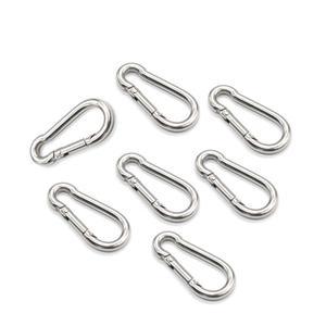 Fabrication professionnelle OEM Mousqueton <span class=keywords><strong>noir</strong></span> de 50 mm - Product Image 2