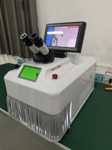 100W 200W Jewelry Laser Welding Machine YAG Laser Spot Welder For Gold Silver Repair CE Approved - Product Image 1