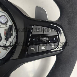 พวงมาลัยหุ้มหนังกลับคุณภาพสูง ขายดี สำหรับรถยนต์ BMW G20 G30 G01 ซีรีส์ 3 ซีรีส์ 5 - Product Image 4