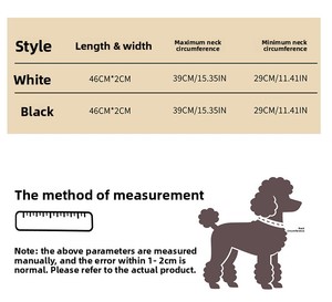 Collari per Cani Regolabili con Ciondolo a Cuore, Accessori Decorativi per Animali Domestici per Tutte le Stagioni - Product Image 6