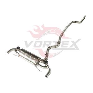 ท่อไอเสียแคทแบ็คสแตนเลส Vortex พร้อมวาล์ว สำหรับ BMW G20 G28 325i 325Li ปี 2020-2025 พร้อมปลายท่อคู่ ระบบเสียง - Product Image 3