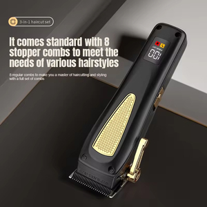 Resuxi 949 professionale taglio capelli Kit per barbiere ricaricabile a lama a T Zero-Gap rasoio lamina per <span class=keywords><strong>uomo</strong></span> - Product Image 4