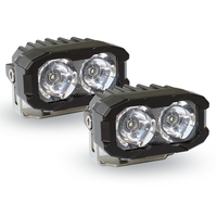 Nouveaux phares LED tout-terrain Rip Dark ARS2-RPO de 3 pouces, 12v 24v, en aluminium aéronautique de haute qualité, projecteur pour camion, voiture, 4x4, blanc froid/ambre