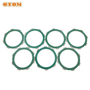 Discos de Embrague de Papel para Motocicleta, Placas de Fricción para Motor <span class=keywords><strong>HONDA</strong></span> CB <span class=keywords><strong>CG</strong></span> 125 <span class=keywords><strong>150</strong></span> 250 ZONGSHEN LONCIN 125-250cc - Product Image 3