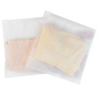 LT Custom Compostable Clear pp Clothes Transparent Small Cute Zipper Bag Plastic Matte Eva Frost Ziplock Bags Packaging