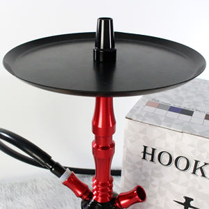 Klassisches Luxus-Shisha-Set mit modernem minimalist ischen Metall design mit mehreren Schläuchen Free Style Shisha und Chisha für unterwegs - Product Image 3